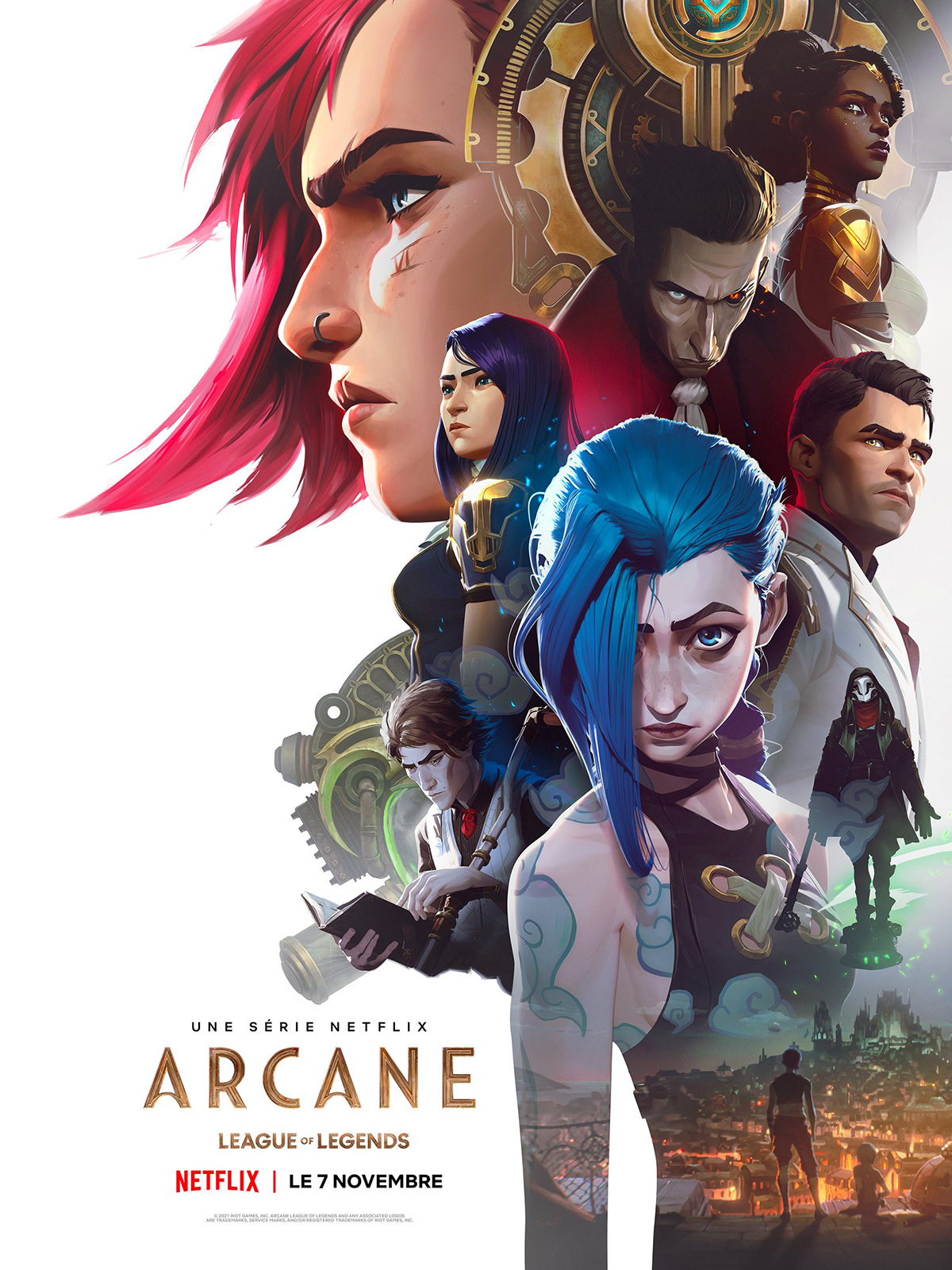 Arcane saison 1 poster